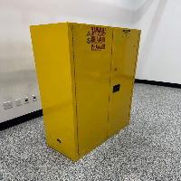 Uline H-1564S-Y Flammable Liquid Storage Cabinet image 0